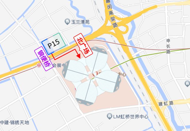 进博会期间出租汽车、酒店穿梭巴士如何往返“四叶草”？附近有哪些停车场？这份交通攻略请查收→(图5)