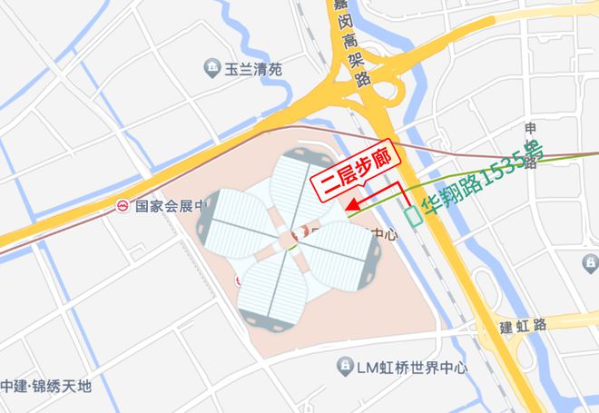 进博会期间出租汽车、酒店穿梭巴士如何往返“四叶草”？附近有哪些停车场？这份交通攻略请查收→(图6)