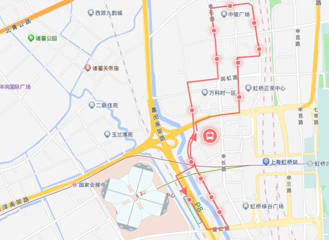 进博会期间出租汽车、酒店穿梭巴士如何往返“四叶草”？附近有哪些停车场？这份交通攻略请查收→(图10)