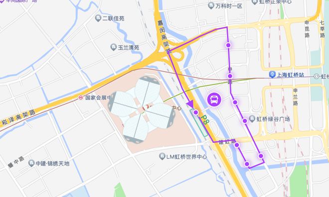 进博会期间出租汽车、酒店穿梭巴士如何往返“四叶草”？附近有哪些停车场？这份交通攻略请查收→(图11)