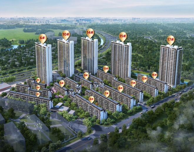 2025大华梧桐樾售楼处嘉定大华梧桐樾小区平面图楼栋分布图(图9)