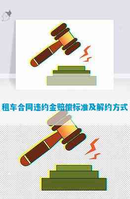 租车合同违约金赔偿标准及解约方式(图1)