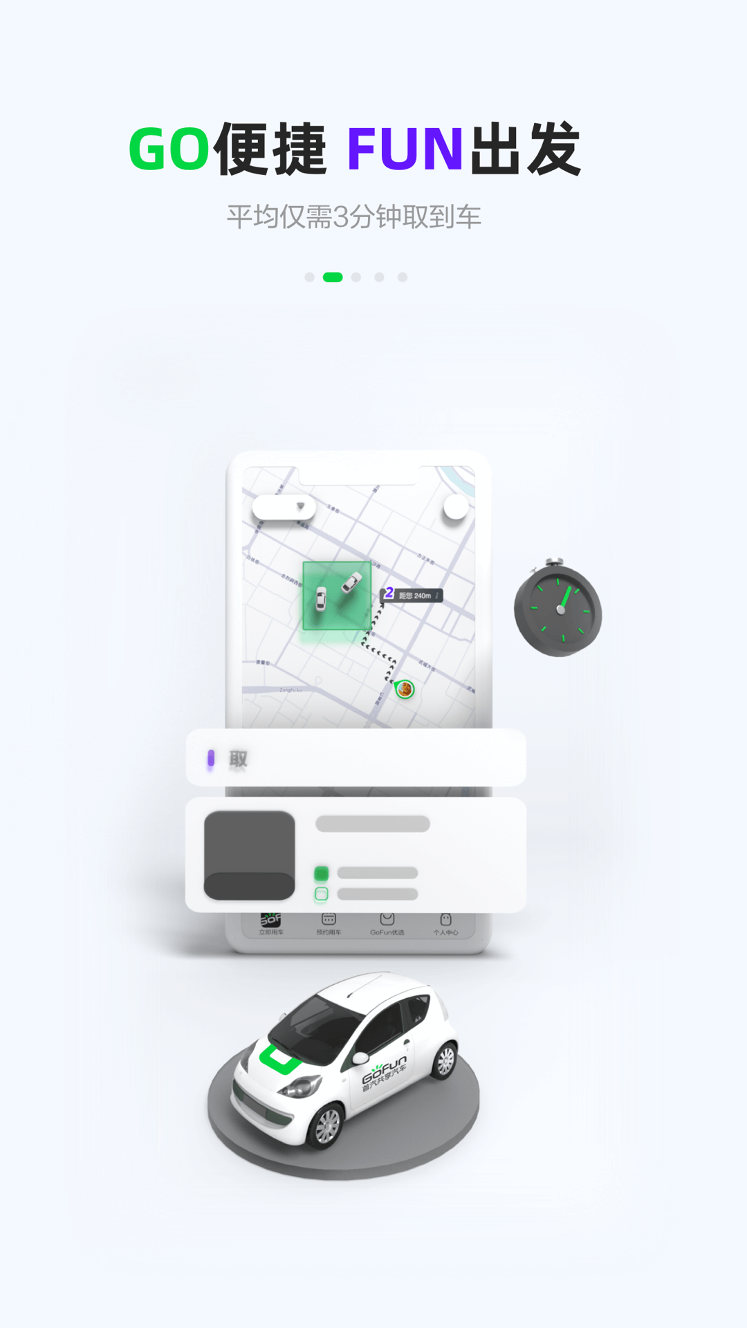 首汽共享租车app(Gofun出行)(图1)